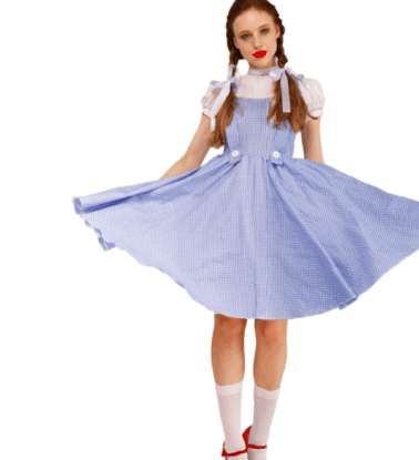 Adult Blue Dress - Dorothy - Upstage Dancewear