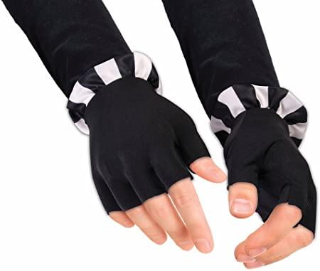 Evil Clown Fingerless Gloves