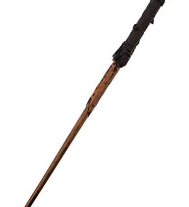 Magic Wand  Abracadabra! Give power to your incantation with this classic Black Magic Wand, a copy of the magic wands you used to see at birthday shows and old-time magic acts. The black plastic rod comes with white tipped ends, each holding a bit of wizardry that only the best magician can release!   Every magical character needs a wand! Everyone knows that wands are the perfect way to channel your magic powers. Add to your Wizard, Harry Potter, Magician or fancy dress costume, to magically transform