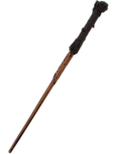 Magic Wand  Abracadabra! Give power to your incantation with this classic Black Magic Wand, a copy of the magic wands you used to see at birthday shows and old-time magic acts. The black plastic rod comes with white tipped ends, each holding a bit of wizardry that only the best magician can release!   Every magical character needs a wand! Everyone knows that wands are the perfect way to channel your magic powers. Add to your Wizard, Harry Potter, Magician or fancy dress costume, to magically transform