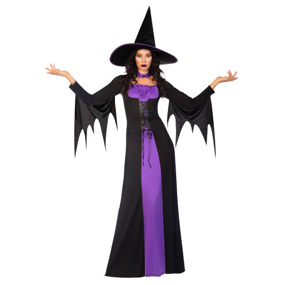 Classic Purple Witch Adult Costume