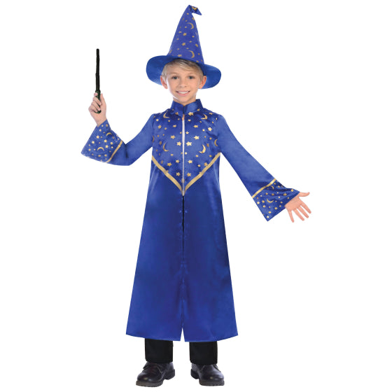 Blue Wizard Child Costume