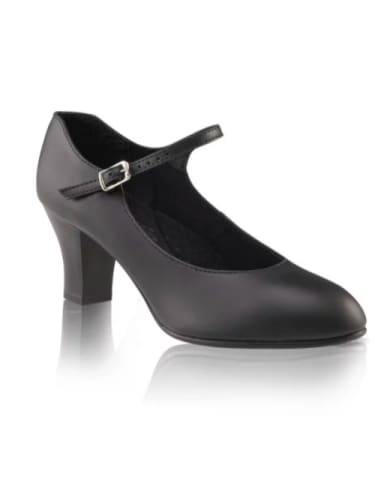 650 - 2" Student Footlight Character Shoes (Black)- Adult  Dancewear Australia