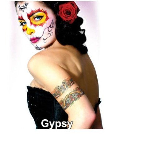 Gypsy Skull Body Bands Tattoo