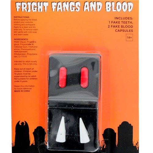 Fright Fangs and Blood