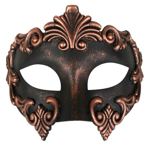 Lorenzo Copper & Black Face Mask