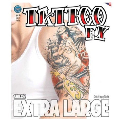 Sailor Extra Large Tattoo