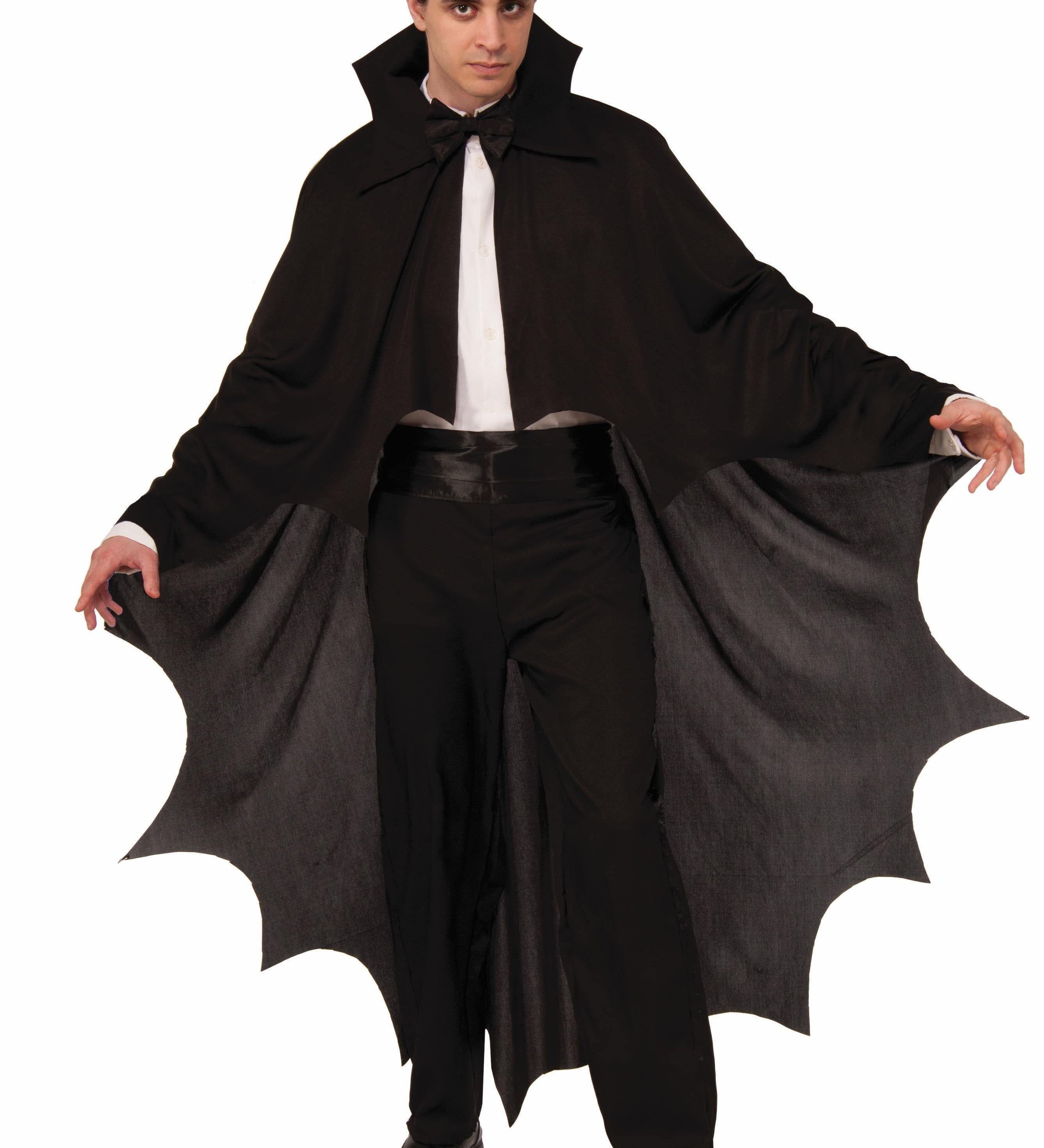 vampire bat cape costume halloween black
