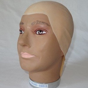 bald cap latex dr evil old man bald wig