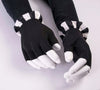 Evil Clown Fingerless Gloves