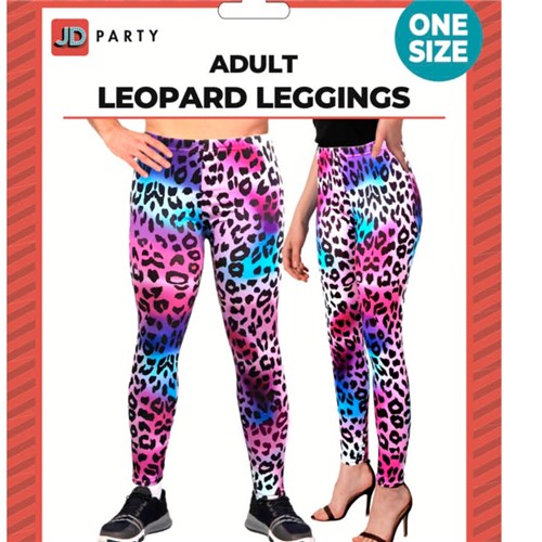 Leopard Leggings - Rainbow