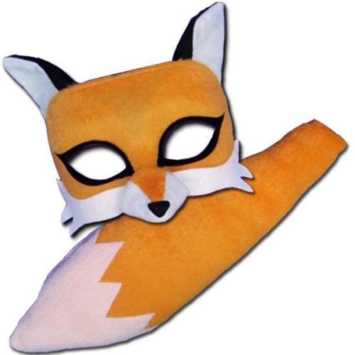 mask & tail mr fox animals 