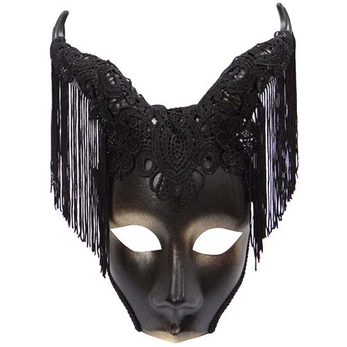 Tasseled Midsummer Dream Haunted Mask.