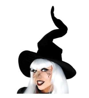 velvet wired witch hat halloween horror