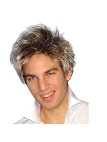 mens 1980s shaggy wig 