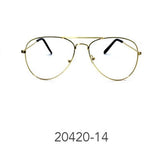 Party Glasses - Aviator Clear