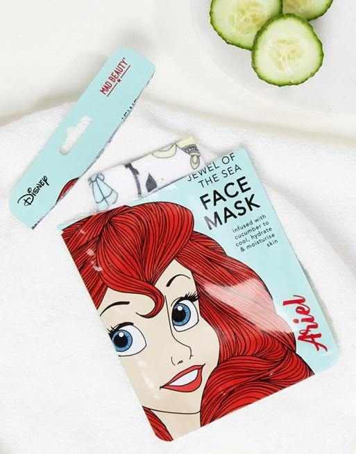 Disney Princess Ariel Sheet Face Mask  Dancewear Australia