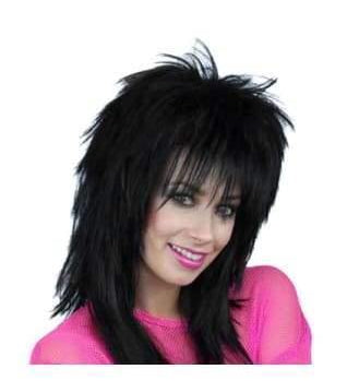 sheena 1980s spiky mullet