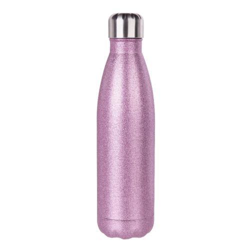 pink glitter drink bottle 