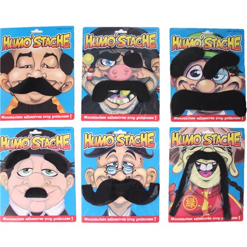 Humo Stache - assorted moustaches