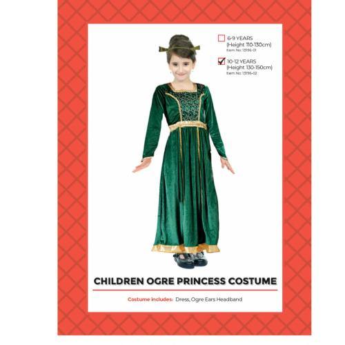 Princess fiona costume outlet child