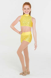 Sequin crop top studio 7 dancewear costumes