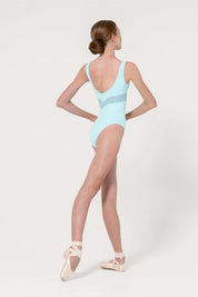 aqua blue leotard ballet