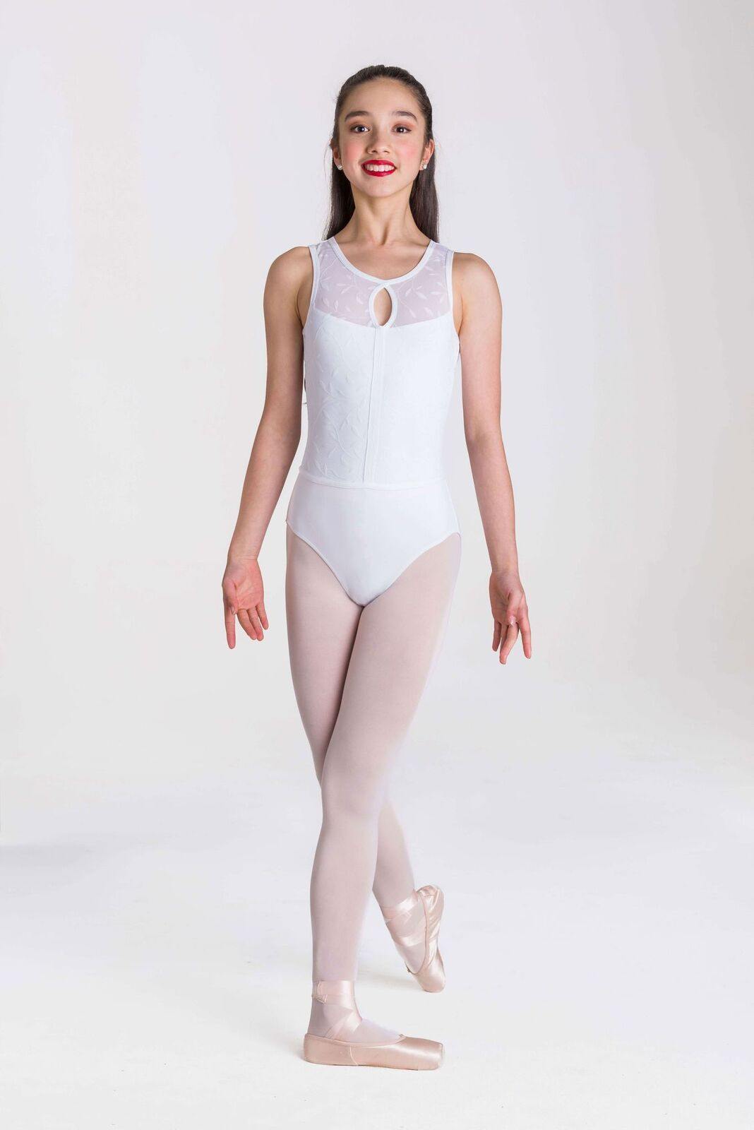 Chloe Leotard | White  Dancewear Australia