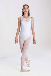 Chloe Leotard | White  Dancewear Australia