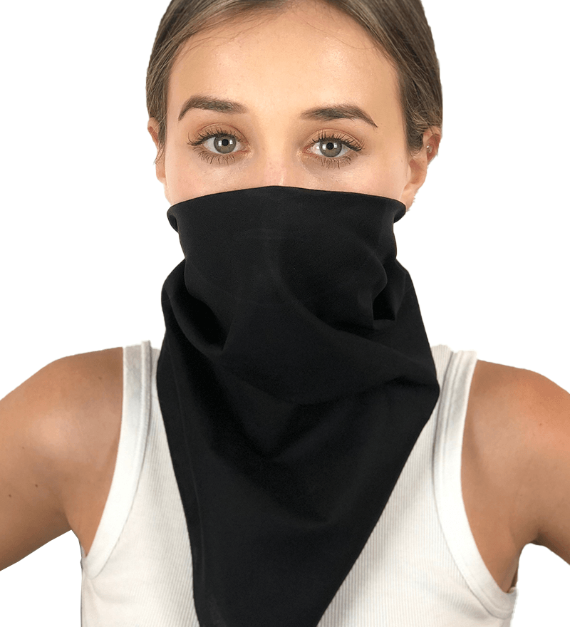 Cotton Bandana - Plain Coloured mouth costume clueless fancy dress 