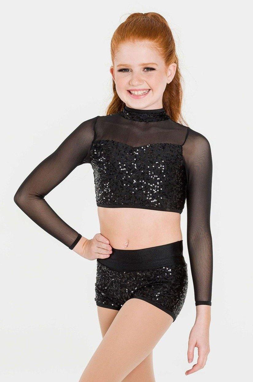 Attitude Shorts | Black  Dancewear Australia