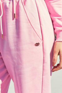 claudia dean collection tracksuit pink