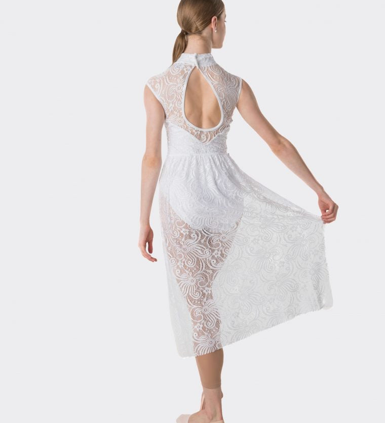 lace skirt studio 7 dancewear costume white
