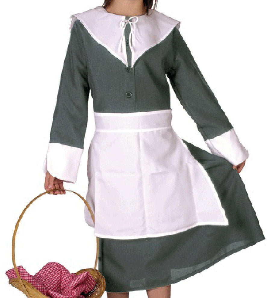 Colonial Girl - Child Costume
