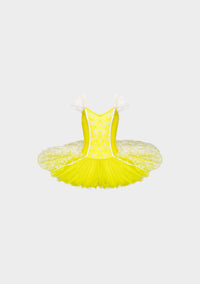 childrens yellow tutu dancewear costume daisy studio7