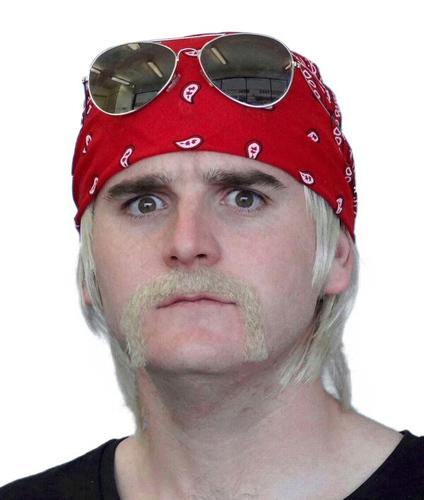 Moustache - Hulk Hogan  Dancewear Australia
