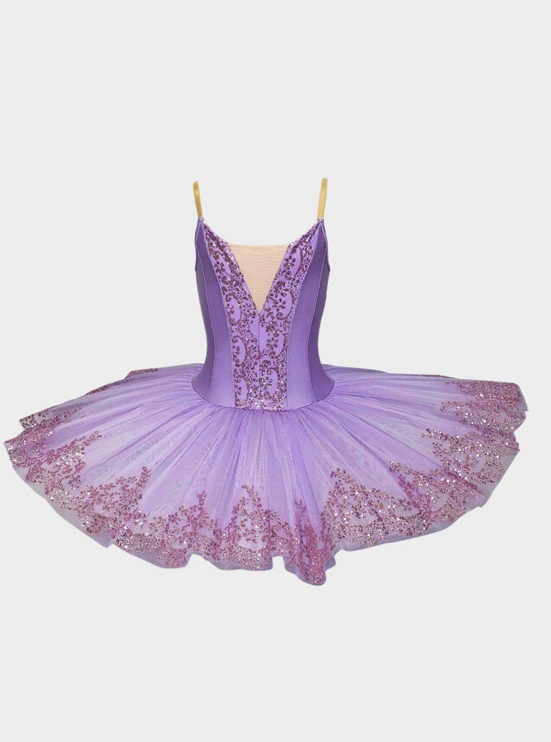 lilac glitter tutu ready to wear ballet dancewear costume cheap