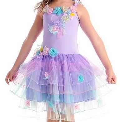 purple pastel fairy dress