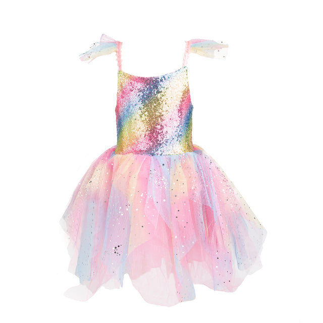 Rainbow Fairy Dress glitter unicorn pastel