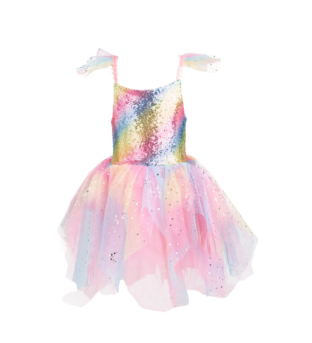 Rainbow Fairy Dress glitter unicorn pastel