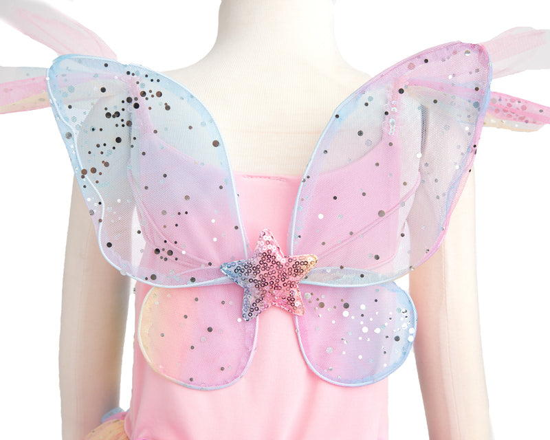 Rainbow Fairy Dress glitter unicorn pastel