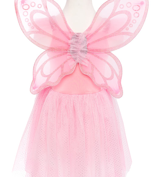 Pink Sequins Butterfly fairy Dress