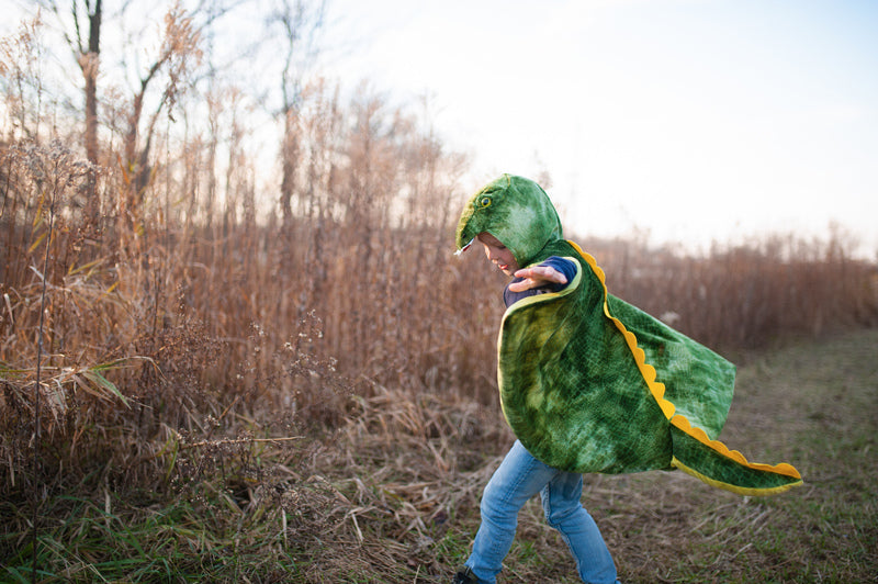 t-rex dragon cape costume child 