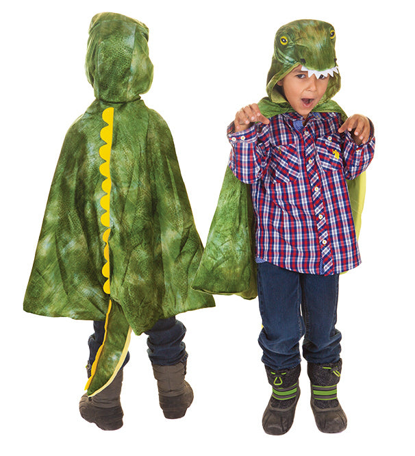 t-rex dragon cape costume child 