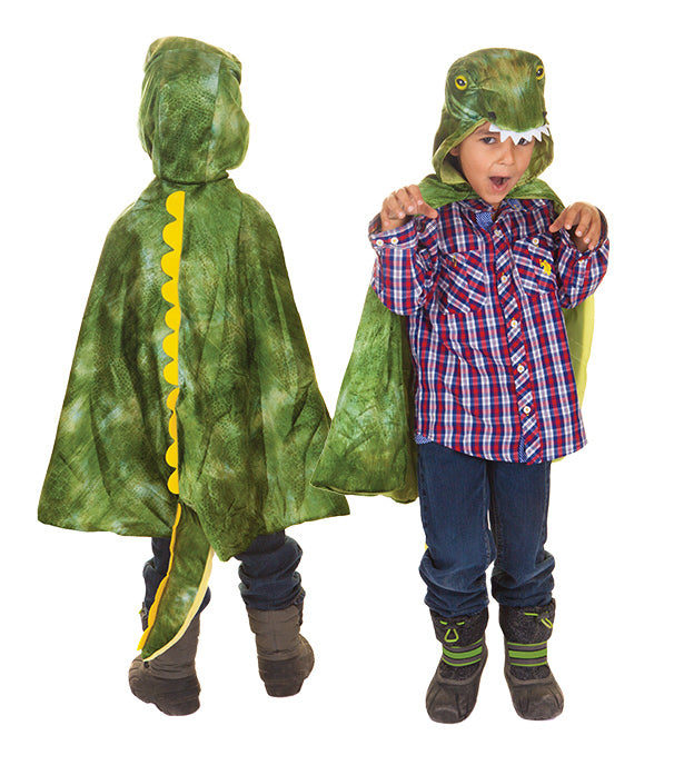 t-rex dragon cape costume child 