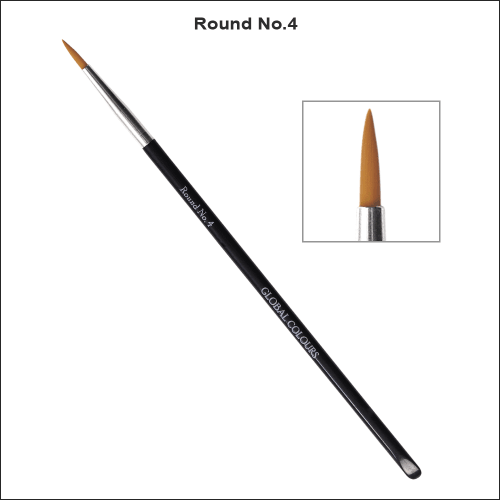 Global Brush - No 4  Dancewear Australia makeup brush 