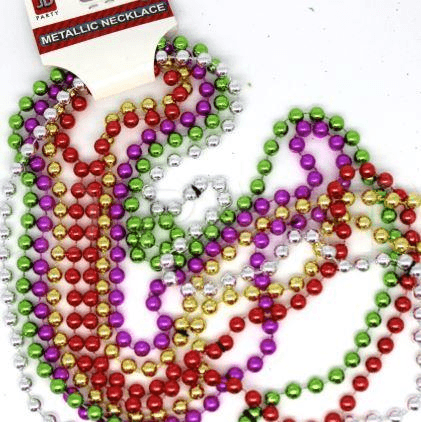 Metallic Beaded Necklace - set of 5  Dancewear Australia
