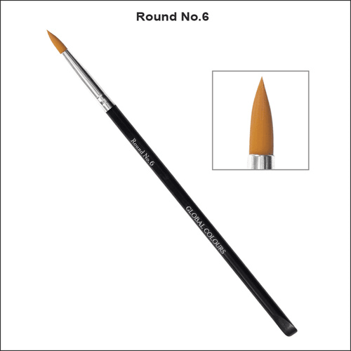 Global Brush - Round No 6  Dancewear Australiamakeup brush no 6 