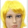 Yellow Flick Bob Wig CLEARANCE