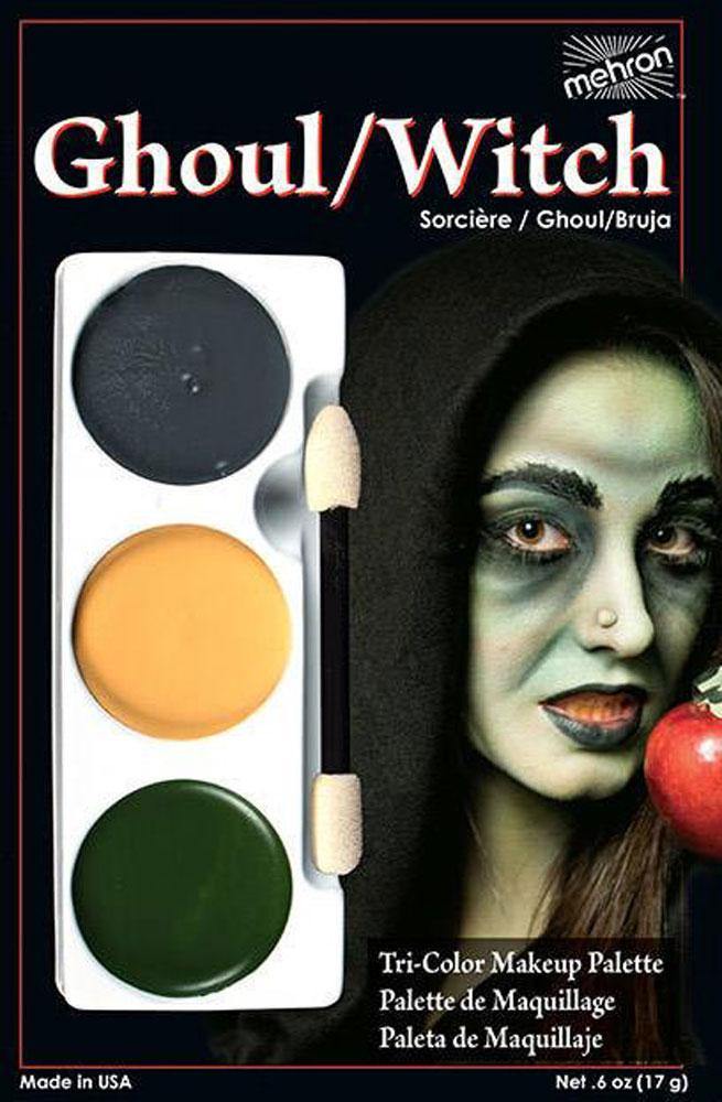 Tri-Colour Makeup Palette - Ghoul/Witch